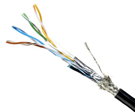 DataMax Extreme Ethernet Cat 5e – 26 AWG, 4 pair, shielded, TPE, Blue