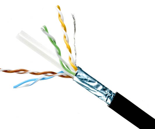 DataMax Patch Cat 6 – 26 AWG, 4 pair, shielded, LSZH, Blue