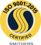 ISO 9001 logo Smithers